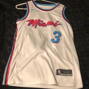 Dwayne Wade miami heat jersey city version